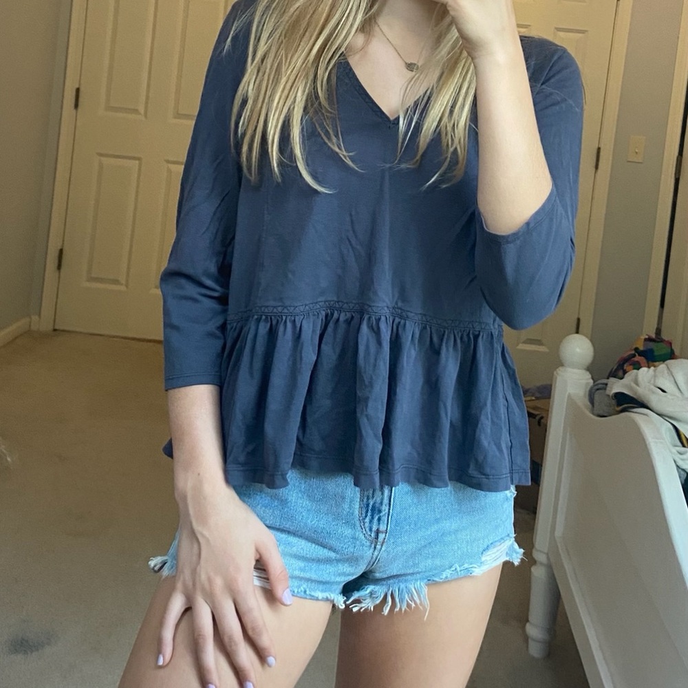 Babydoll Blouse~Madewell~Size Medium